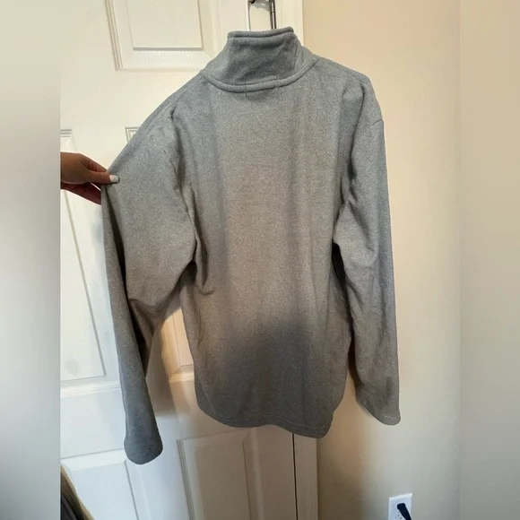 Crown & Ivy Men's Gray Zip-Up Sweater - Picture 4 of 6